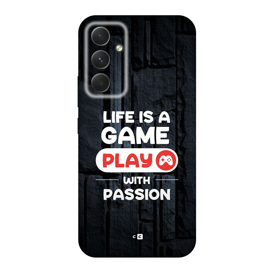 Play With Passion Back Case for Galaxy A54