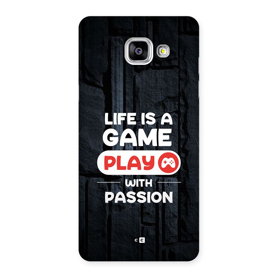Play With Passion Back Case for Galaxy A5 (2016)