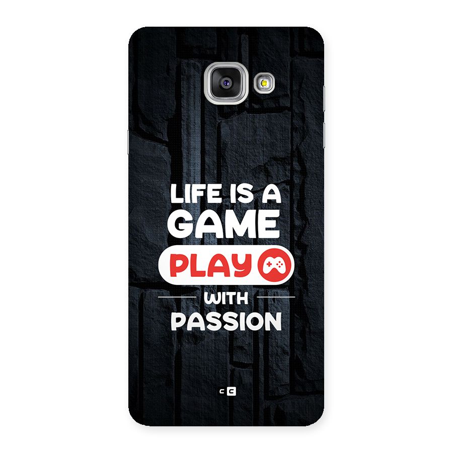 Play With Passion Back Case for Galaxy A7 (2016)