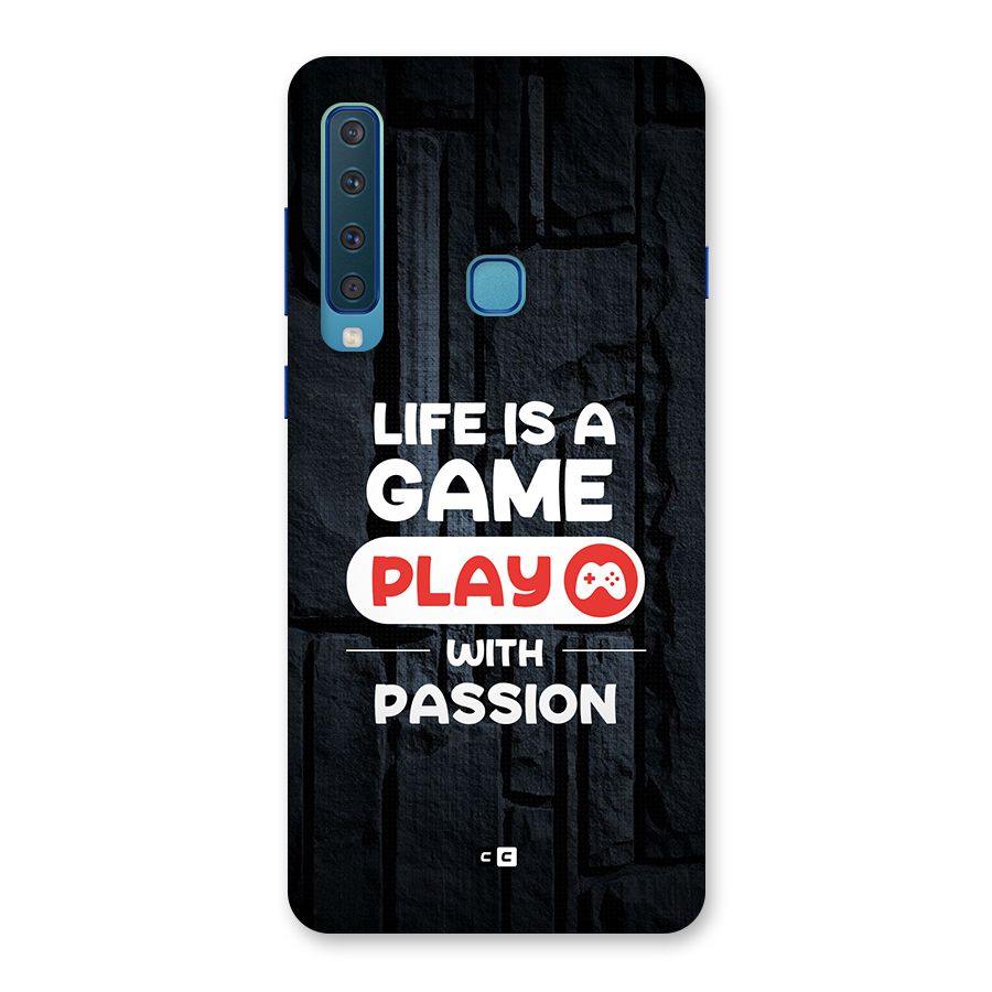 Play With Passion Back Case for Galaxy A9 (2018)