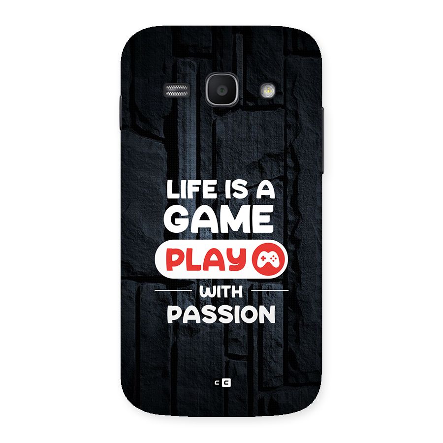 Play With Passion Back Case for Galaxy Ace3