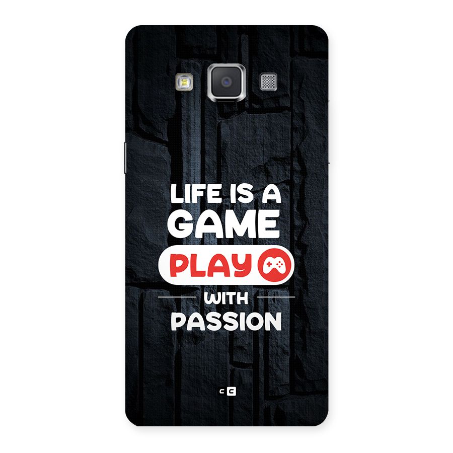 Play With Passion Back Case for Galaxy Grand Max