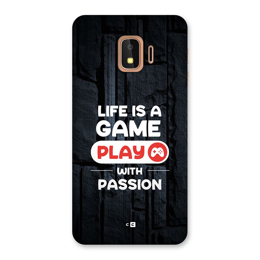 Play With Passion Back Case for Galaxy J2 Core
