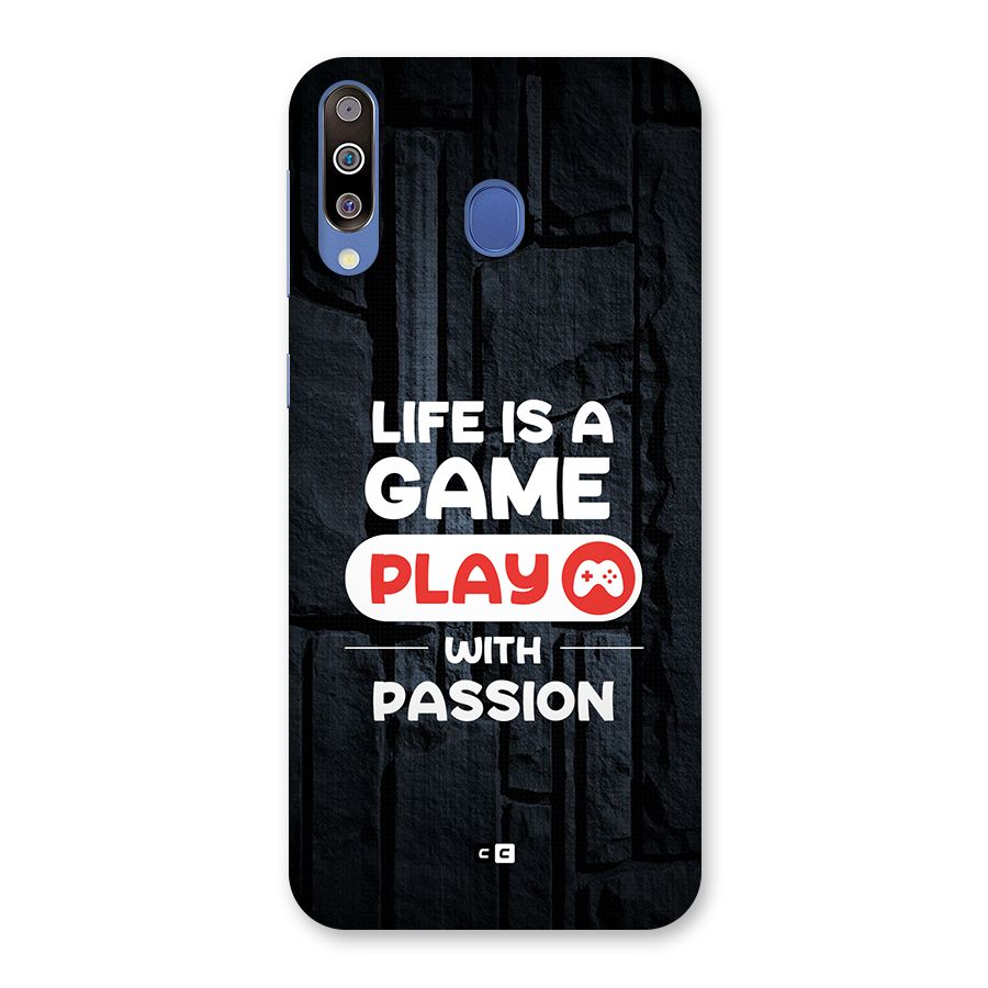 Play With Passion Back Case for Galaxy M30