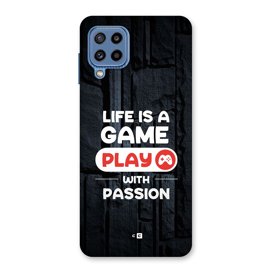 Play With Passion Back Case for Galaxy M32