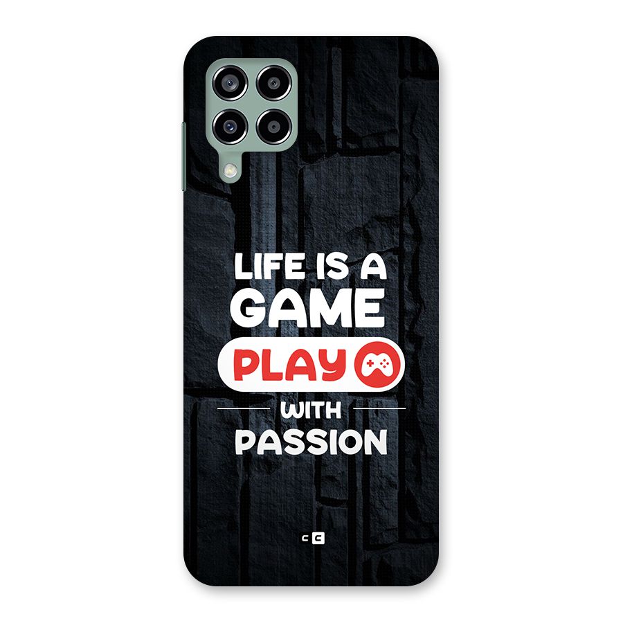 Play With Passion Back Case for Galaxy M33