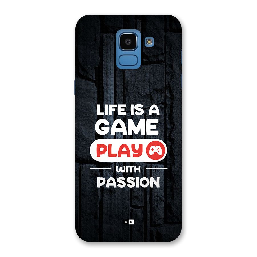 Play With Passion Back Case for Galaxy On6