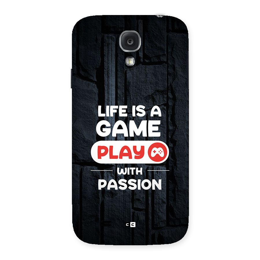 Play With Passion Back Case for Galaxy S4