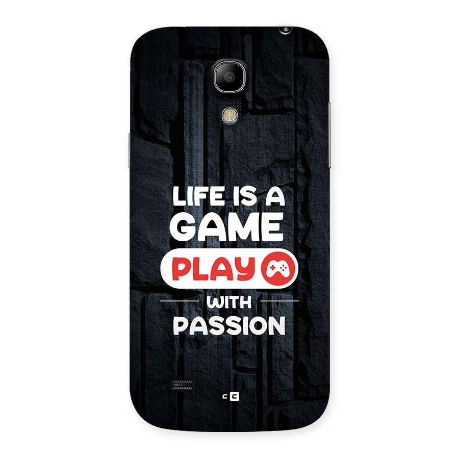 Play With Passion Back Case for Galaxy S4 Mini
