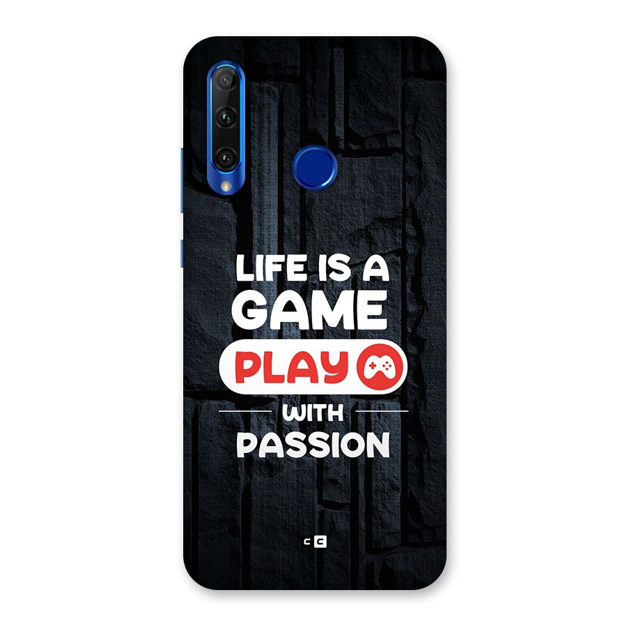 Play With Passion Back Case for Honor 20i