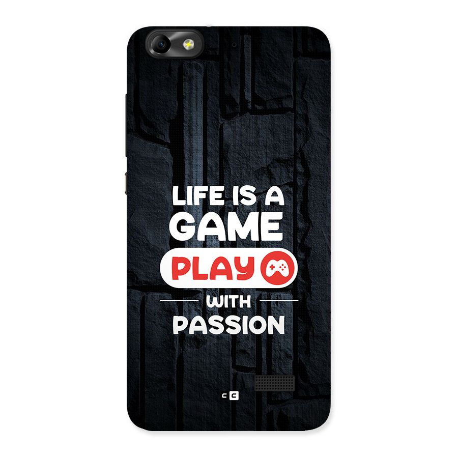 Play With Passion Back Case for Honor 4C
