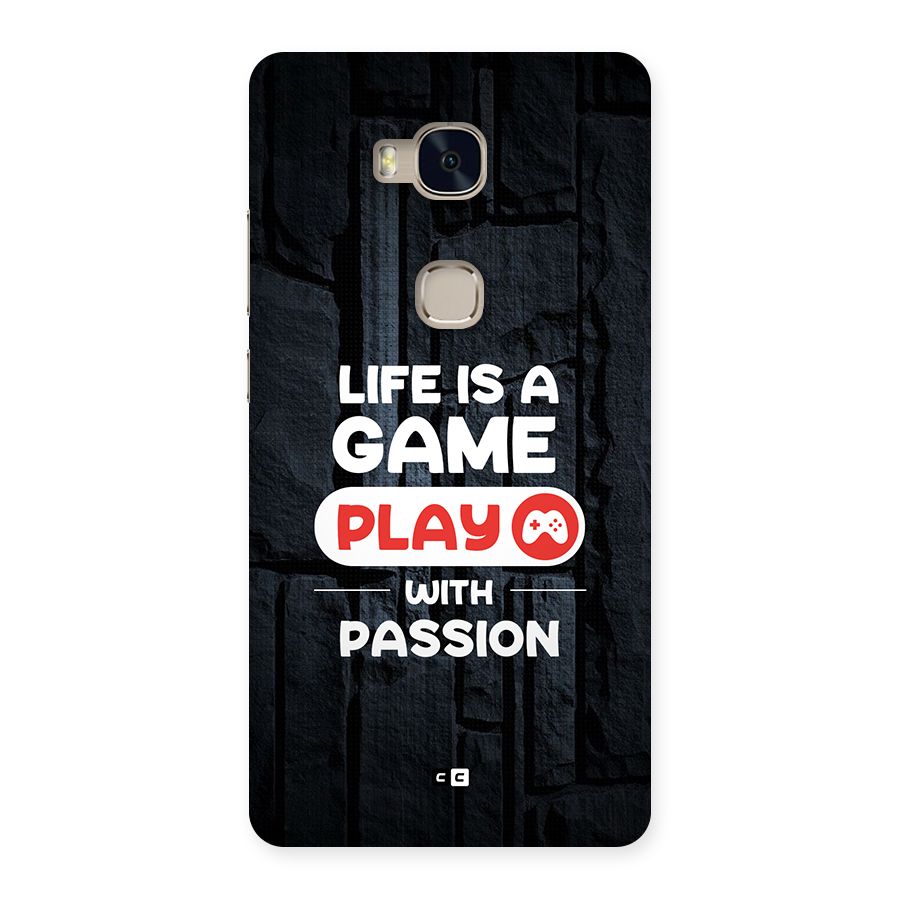 Play With Passion Back Case for Honor 5X