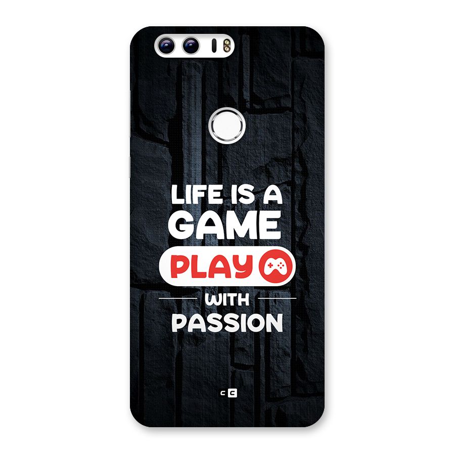 Play With Passion Back Case for Honor 8