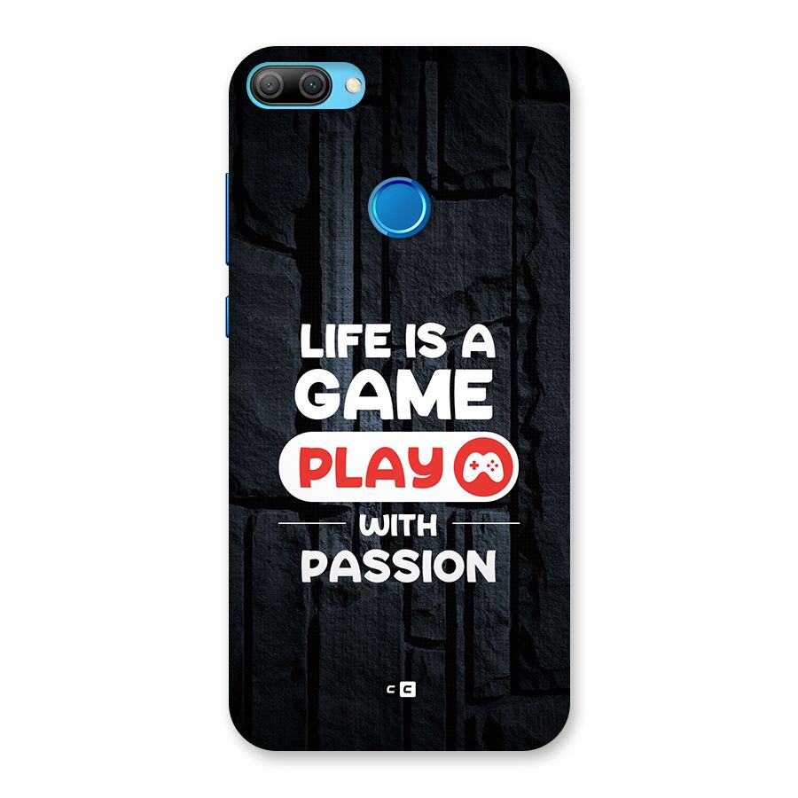 Play With Passion Back Case for Honor 9N