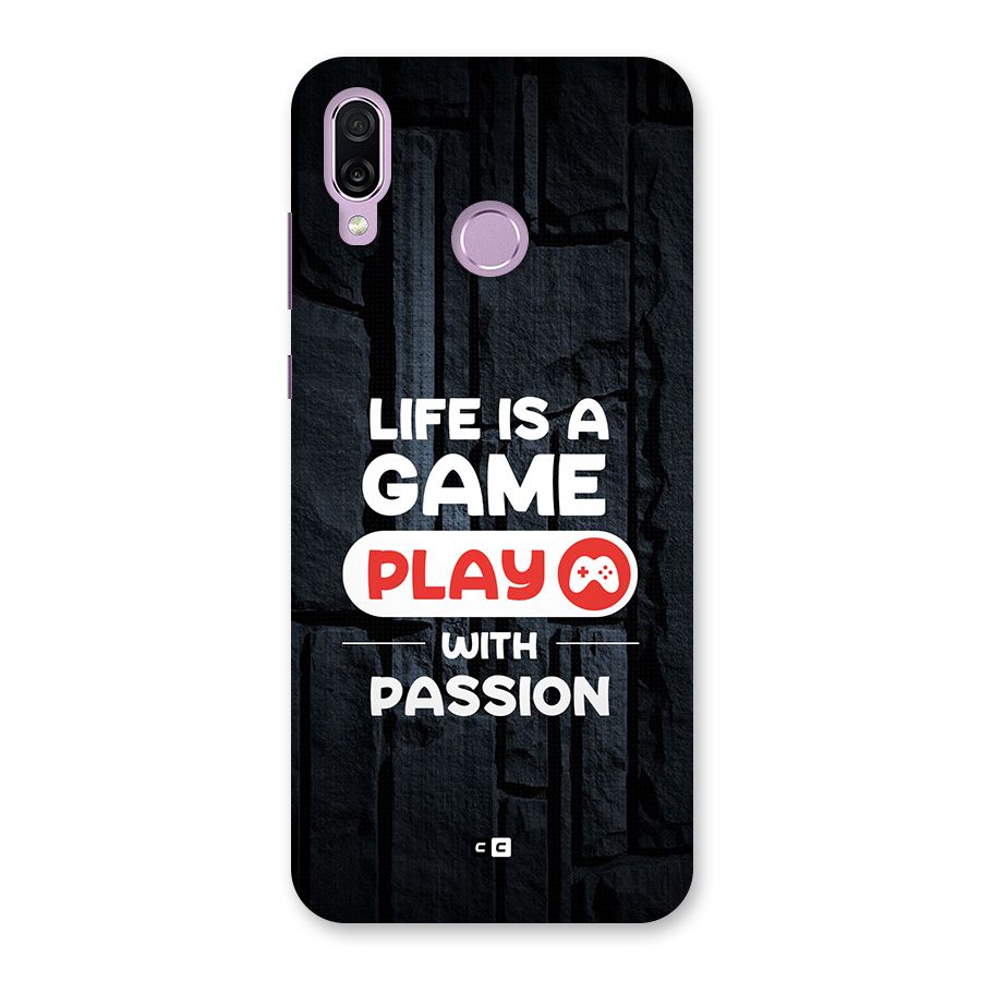 Play With Passion Back Case for Honor Play