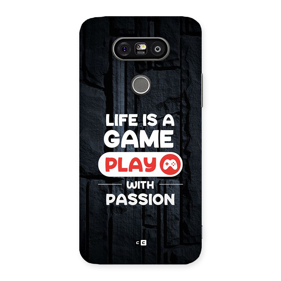 Play With Passion Back Case for LG G5