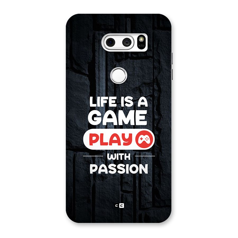 Play With Passion Back Case for LG V30