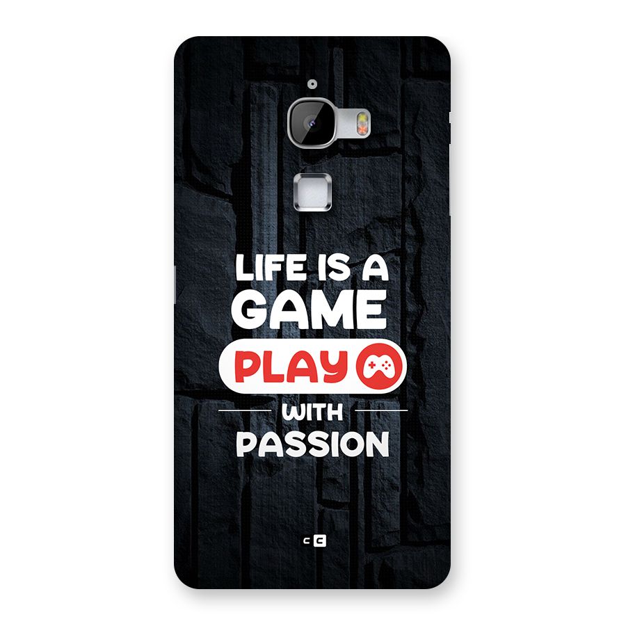 Play With Passion Back Case for LeTV Le Max