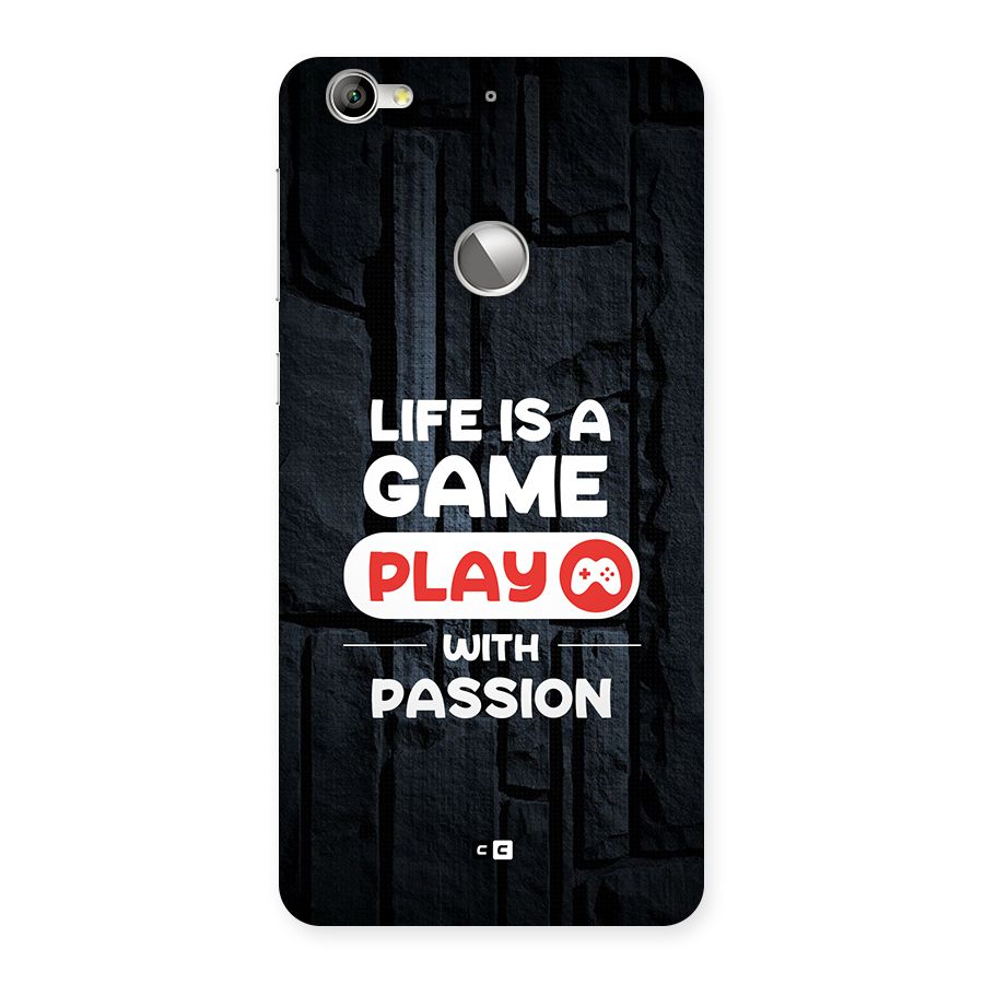 Play With Passion Back Case for Le 1S