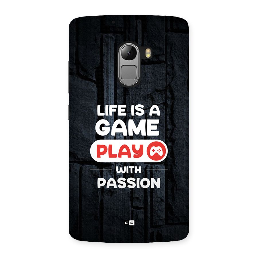 Play With Passion Back Case for Lenovo K4 Note