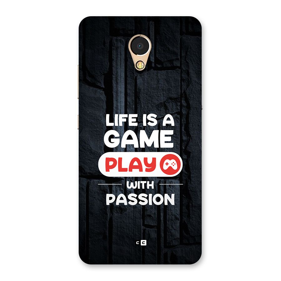 Play With Passion Back Case for Lenovo P2
