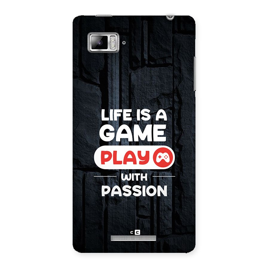 Play With Passion Back Case for Lenovo Vibe Z K910