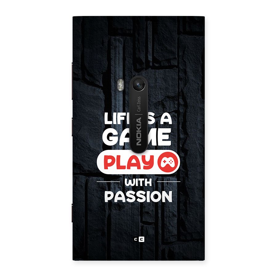Play With Passion Back Case for Lumia 920