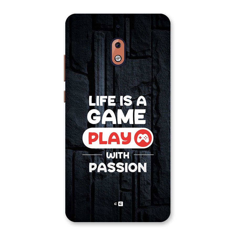 Play With Passion Back Case for Nokia 2.1