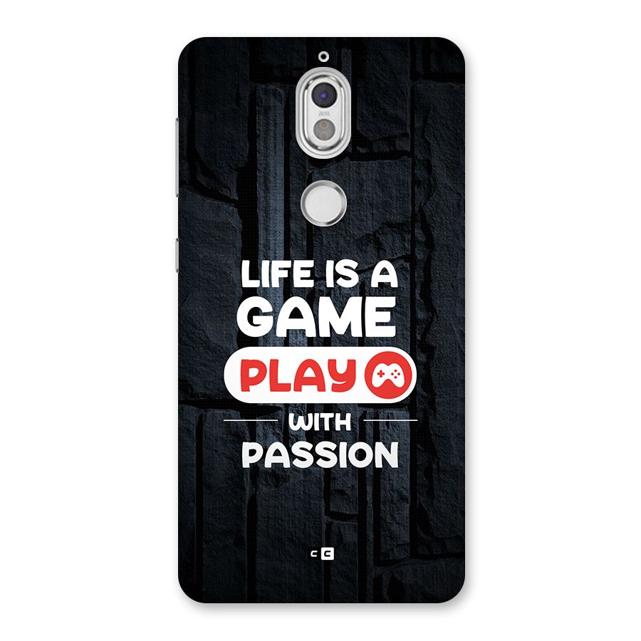 Play With Passion Back Case for Nokia 7