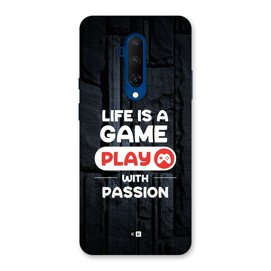 Play With Passion Back Case for OnePlus 7T Pro