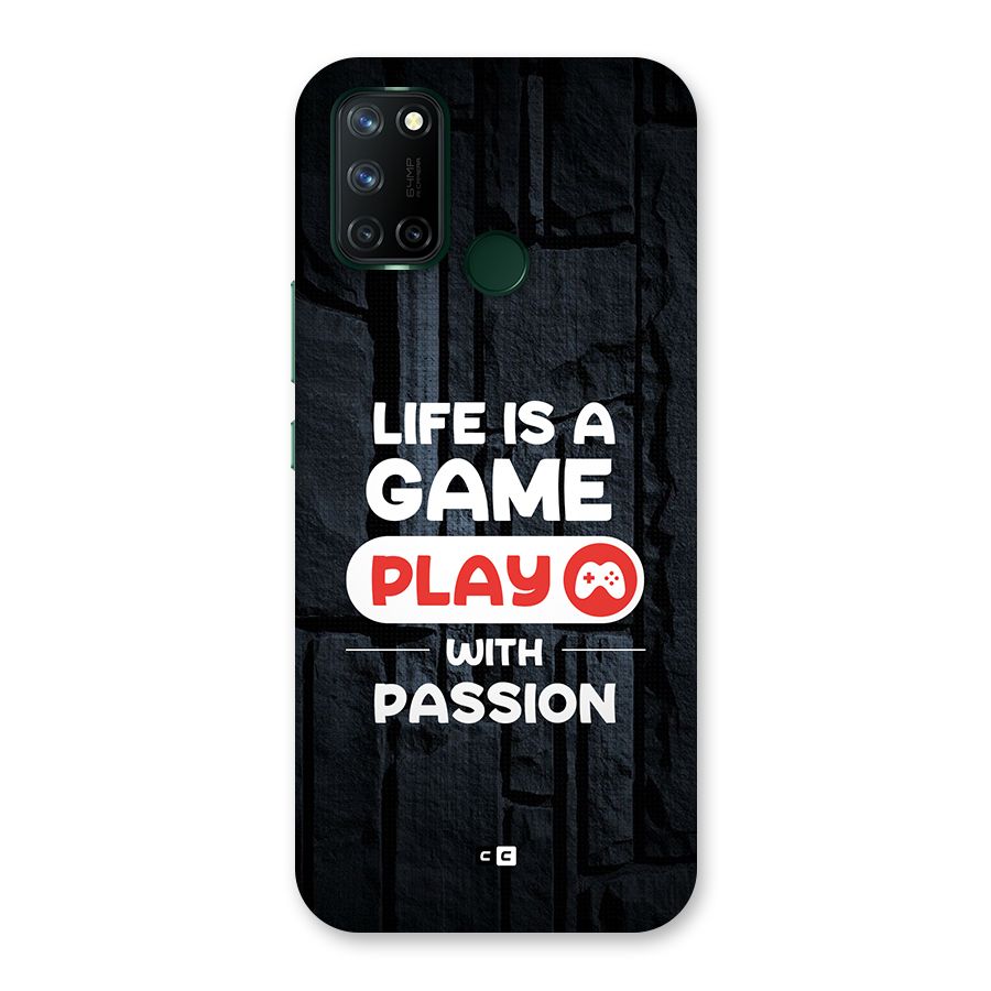 Play With Passion Back Case for Realme 7i