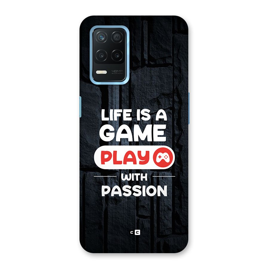 Play With Passion Back Case for Realme 8s 5G