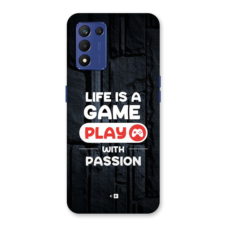 Play With Passion Back Case for Realme 9 5G Speed
