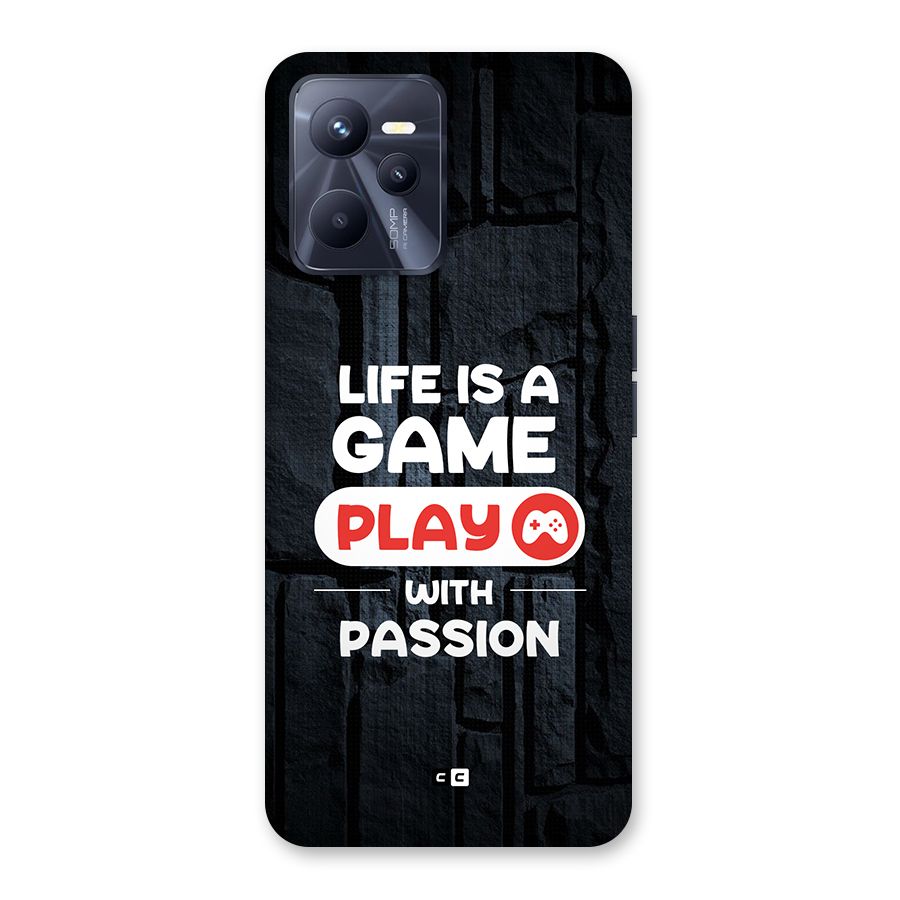 Play With Passion Back Case for Realme C35