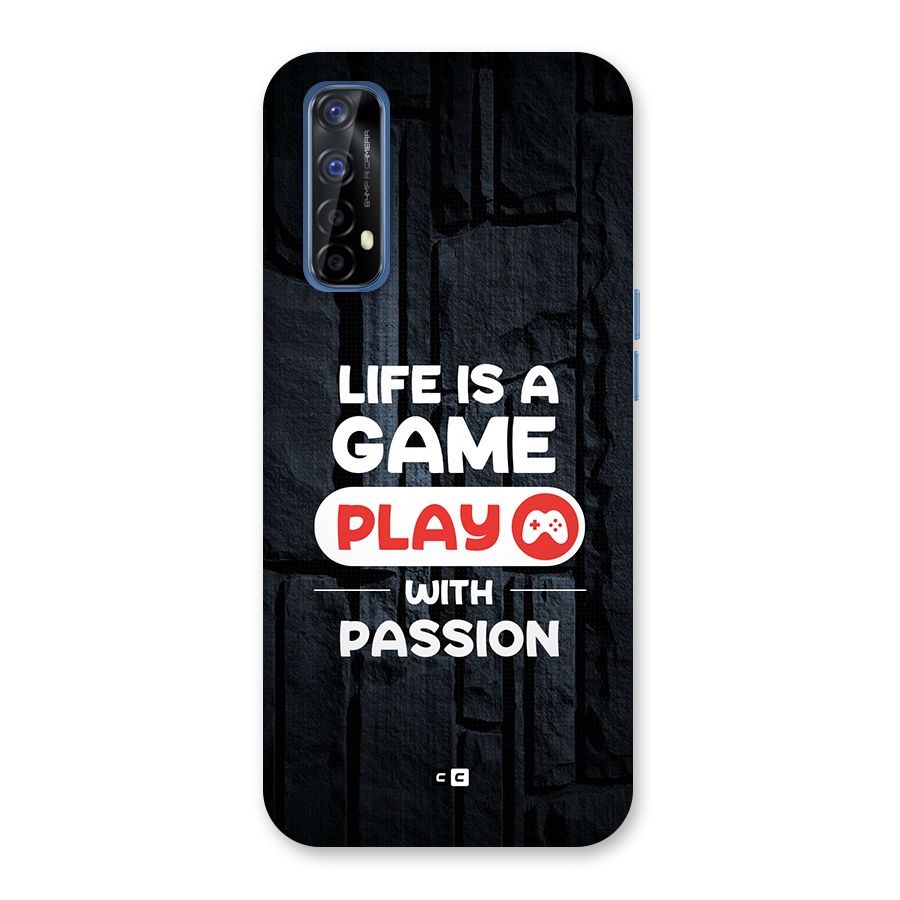 Play With Passion Back Case for Realme Narzo 20 Pro