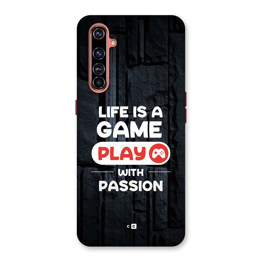Play With Passion Back Case for Realme X50 Pro