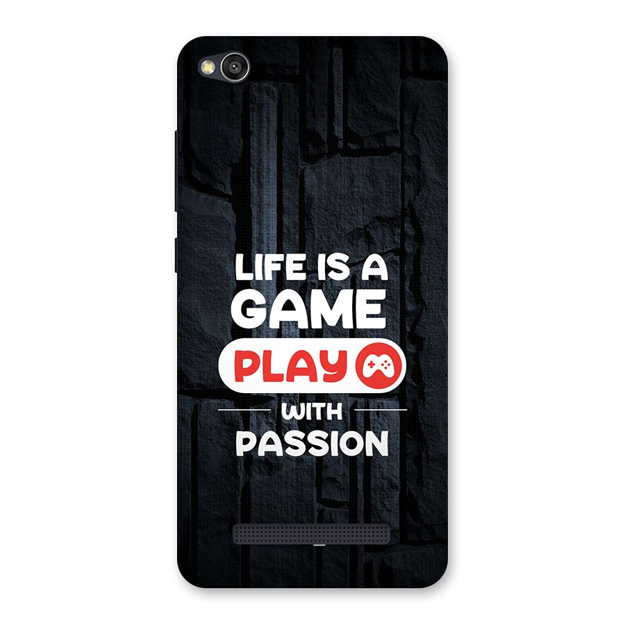 Play With Passion Back Case for Redmi 4A