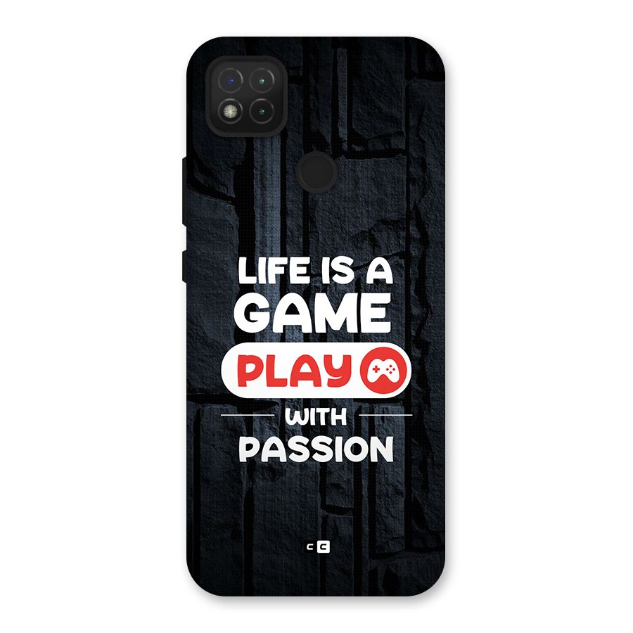 Play With Passion Back Case for Redmi 9