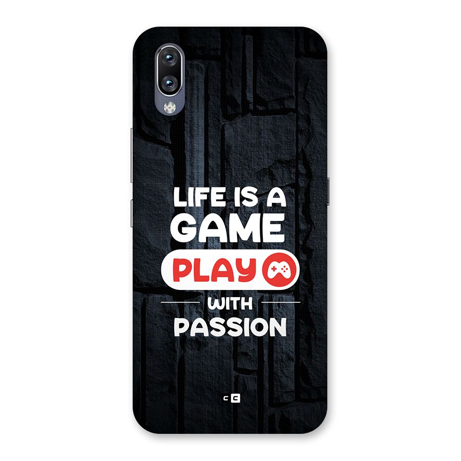 Play With Passion Back Case for Vivo NEX