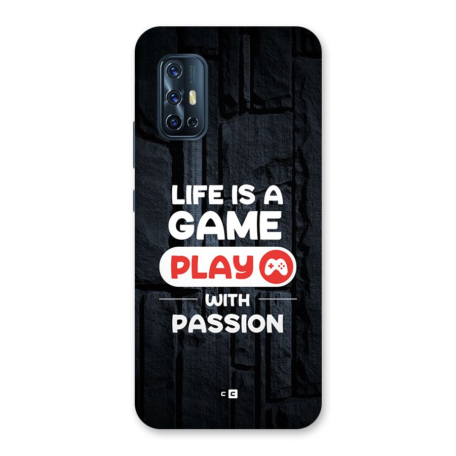 Play With Passion Back Case for Vivo V17