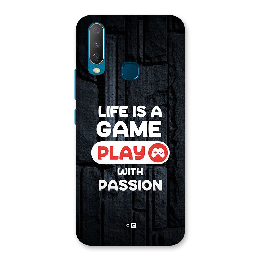 Play With Passion Back Case for Vivo Y11
