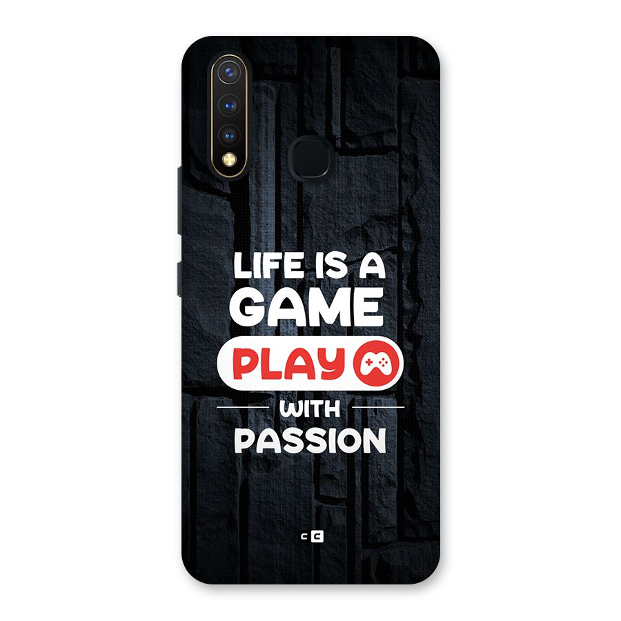 Play With Passion Back Case for Vivo Y19