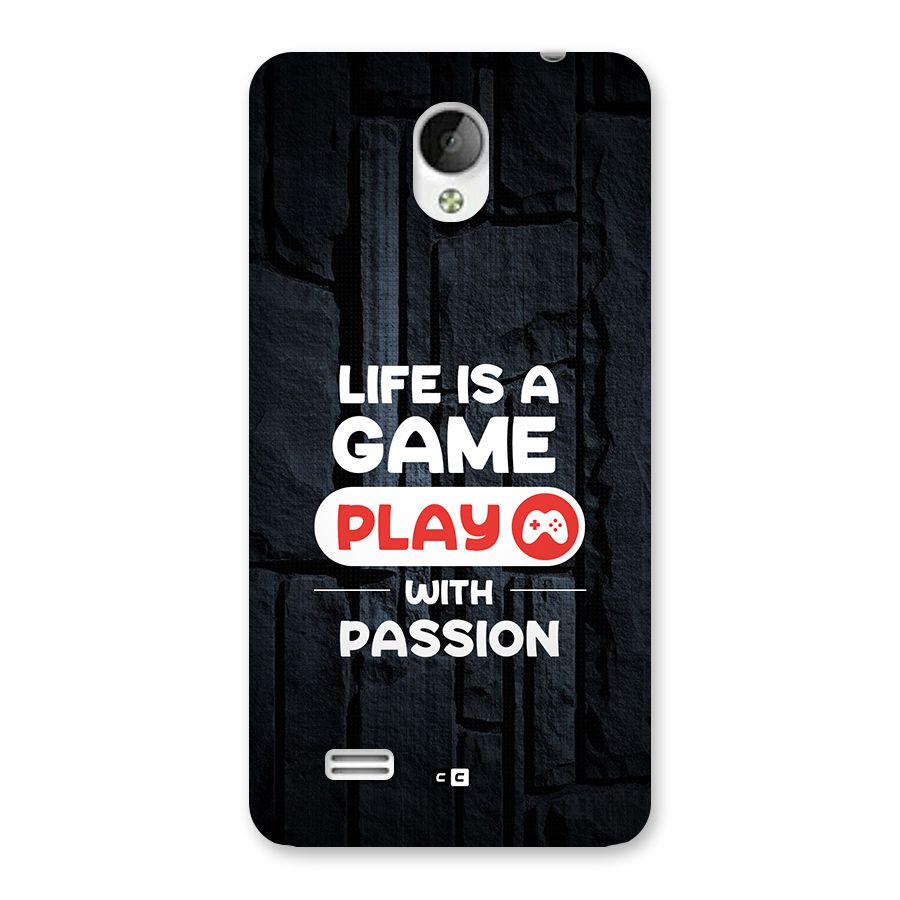 Play With Passion Back Case for Vivo Y21