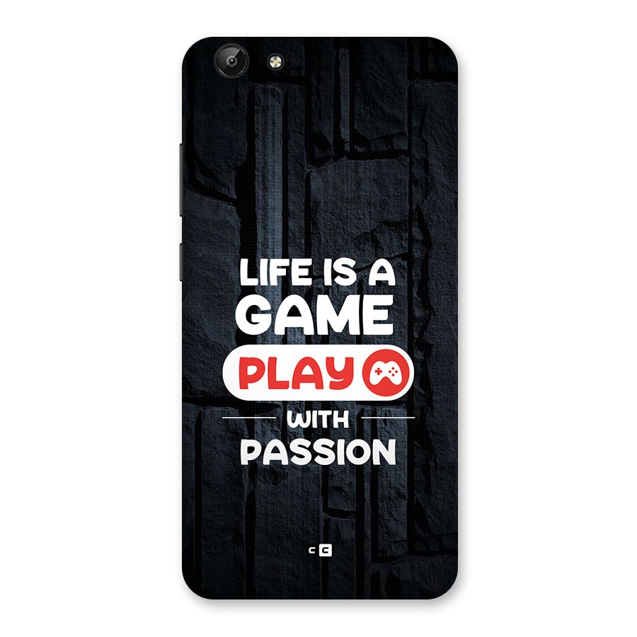 Play With Passion Back Case for Vivo Y69