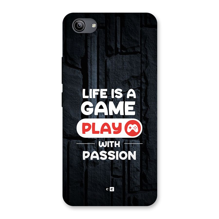 Play With Passion Back Case for Vivo Y81i