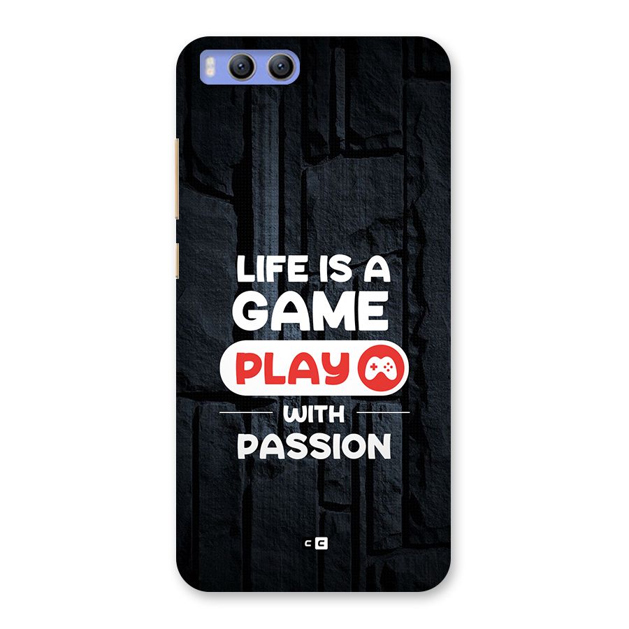 Play With Passion Back Case for Xiaomi Mi 6