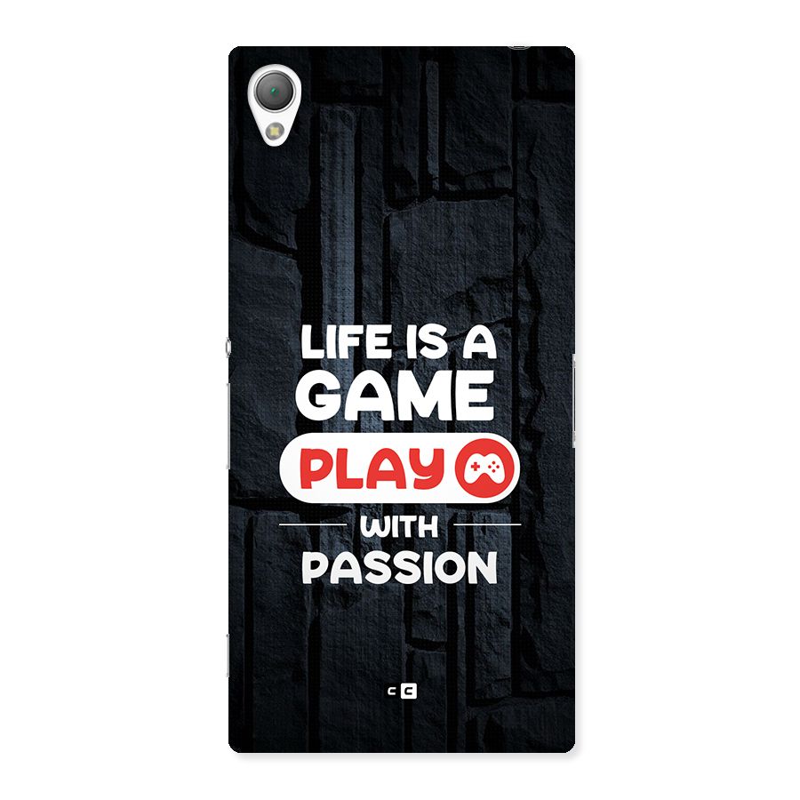 Play With Passion Back Case for Xperia Z3