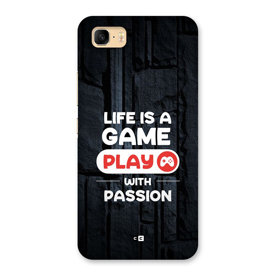 Play With Passion Back Case for Zenfone 3s Max