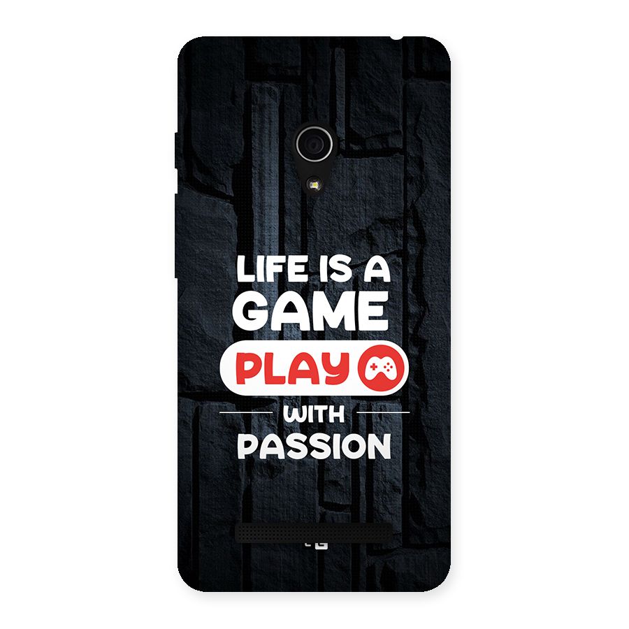 Play With Passion Back Case for Zenfone 5