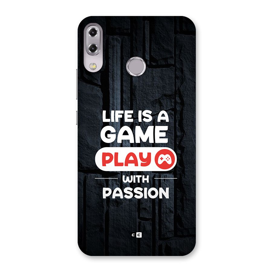 Play With Passion Back Case for Zenfone 5Z